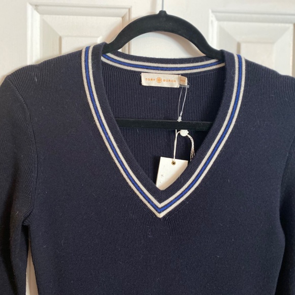 Tory Burch Merino Wool Sweater Dress - Picture 2 of 7